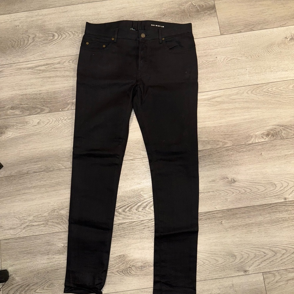 Saint Laurent Men's Black Jeans size 34